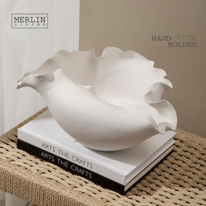 マーリンリビング手作りセラミックフラワーピンチセラミックデコレーションフルーツプレートリビングルームその他の家の装飾潮州セラミック工場 - Product Image 6