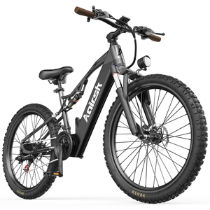 Bicicleta Eléctrica Aairsk XT90 48V con Cuadro de Acero al Carbono, Batería de Litio de 20Ah, 21 Velocidades, Suspensión Completa, para Adultos, en Stock en el Reino Unido - Product Image 3