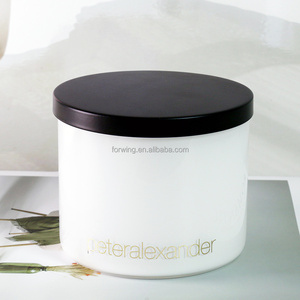 Couvercle de bougie en métal en fer <span class=keywords><strong>noir</strong></span> mat Extrémité facile à ouvrir Antipoussière et scellé avec logo personnalisé Bougie parfumée Couvertures décoratives Tops - Product Image 5