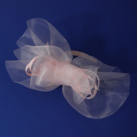 Chapeaux de mariage floraux pour femmes Chapeaux de fête en gaze pour dames d'été