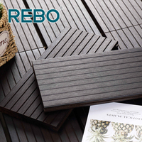 Planches de terrasse en composite de bambou, style populaire, imperméables, antidérapantes, faciles à installer pour une nouvelle vie en plein air