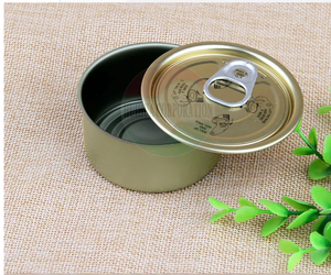 Boîte en métal pour <span class=keywords><strong>thon</strong></span>, vente chaude, qualité alimentaire, taille personnalisée, emballage en boîte en métal, boîte en métal blanche à l'épreuve des enfants - Product Image 4