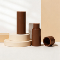 Tube vide de 5 ml en gros avec bouchon torsadé et capuchon amovible pour baume à lèvres, blush, rouge à lèvres solide, déodorant