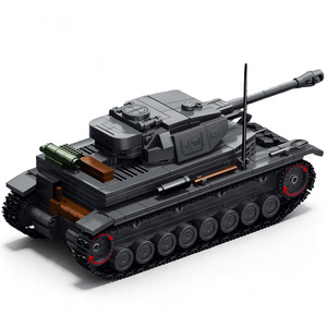 Char d'assaut <span class=keywords><strong>Panzer</strong></span> IV G <span class=keywords><strong>1</strong></span>:35, série militaire, jouet de construction en blocs ABS, modèle historique éducatif pour garçons et filles - Product Image 5