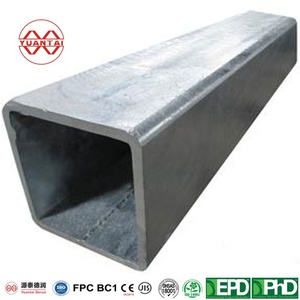High Quality Q235 Q345 6m 12m Black Square <strong>Pipe</strong> <strong>Tube</strong> Iron <strong>Rectangular</strong> <strong>Pipe</strong> <strong>Tube</strong> Welded Galvanized Zinc Square Steel <strong>Tube</strong> <strong>Pipes</strong> - Product Image 6