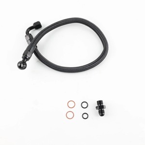 สายถักน้ำมันเชื้อเพลิง Auso-Racing ขนาด 8 มม. สำหรับ Honda Civic Cr-V Integra ซีรีส์ B D อลูมิเนียมอัลลอย - Product Image 4
