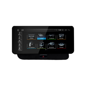 Radio Android compatible avec Audi Q5 2009-2017 avec CarPlay, processeur octa-core, grand écran de 12,3 pouces, garantie d'un an, support de tableau de bord AD-Q5L - Product Image 1