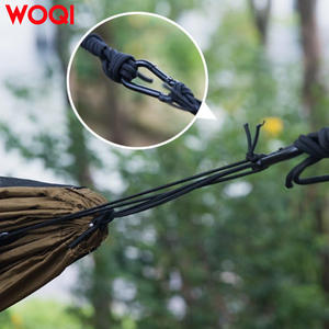 Sac de couchage hybride ultraléger Woqi 0,8 kg en nylon respirant pour le camping, la randonnée, le trekking, les adultes, vert militaire - Product Image 4