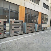 Four à pain best-seller mondial, 1 niveau, 3 plateaux, pour mini-boulangerie industrielle, adapté à l'industrie de la restauration