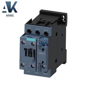 Contactor de CA de 3 polos 3RT6025-1AC20 de 50/60Hz para montaje en carril DIN para control de equipos industriales y programación de PLC - Product Image 1