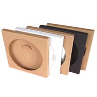 Coaster Paper Box Hexagon Kraft Paper Packing Case Round Ceramic Cosmetic Tio 2 White Kraft Paper Bag any Shape Accept 500pcs