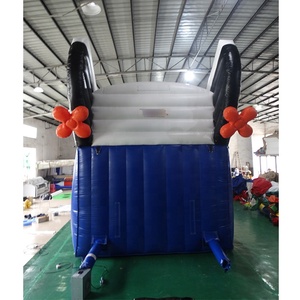 Tobogán seco de barco <span class=keywords><strong>Titanic</strong></span> inflable de dos carriles para exteriores para niños y adultos - Product Image 2