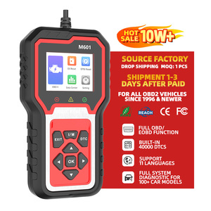 M601 araba teşhis makinesi ABS SRS tüm sistem teşhis oto tamir araba motor arıza kodu okuyucu mercedes-benz için - Product Image 1