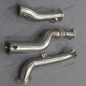 High Performance Exhaust System Assembly Straight Downpipe for BMW M3 M4 G80 G82 S58 3.0T With Midpipe Front Pipe - Product Image 3