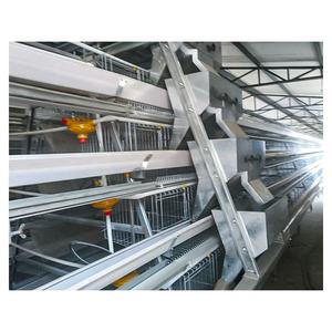 Zhuoyi A-type RVS 90/120 Vogels 3/4 Laags Commercieel Geautomatiseerd Batterijsysteem voor Pluimvee Kippenvoeding - Product Image 1