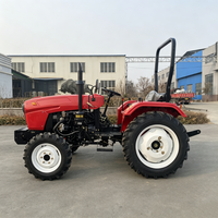 Tracteur compact à petites roues 40 CV, directement de l'usine, maniabilité flexible, faible entretien, idéal pour l'agriculture inter-rangs en verger