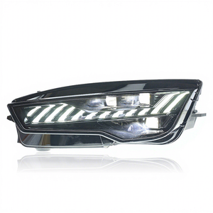 ชุดไฟหน้า LED สไตล์ WLJ RS7 สำหรับ A7 ปี 11-18 ไฟหน้าดัดแปลงพร้อมเลนส์โปรเจคเตอร์ DRL ไฟเลี้ยวแบบ Sequential คุณภาพสูง - Product Image 4