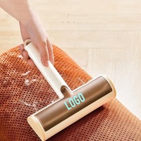 Individuelles OEM-Logo Tierhaar-Entferner Umweltfreundliche Wiederverwendbare ABS Hunde- und Katzenfell-Fusselrolle Reinigungsbürste für Möbel und Teppiche