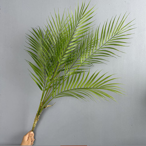 Vente flash : Grandes feuilles tropicales artificielles, feuillage de calla, toucher réaliste pour la décoration de la maison, de l'hôtel, des mariages et des fêtes - Product Image 3