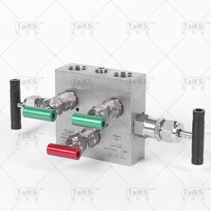 Collecteur intégré cinq vannes haute température haute pression en acier inoxydable avec transmetteur d'instrument à valve à aiguille - Product Image 2