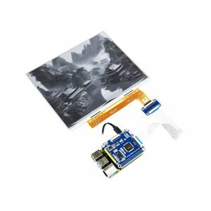 Topi Display e-paper e-ink 10.3 inci untuk Raspberry <span class=keywords><strong>Pi</strong></span>, 1872x1404, hitam/putih, 16 timbangan abu-abu, USB / SPI / I80 - Product Image 5