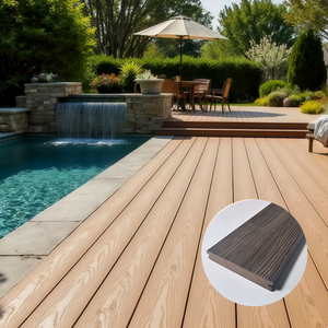 Planche en PVC avec surface ASA, haute densité, <span class=keywords><strong>anti</strong></span>-fissures, <span class=keywords><strong>anti</strong></span>-insectes, facile à nettoyer, revêtement de sol extérieur directement de l'usine pour sols résidentiels - Product Image 1