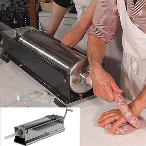 5 kg Manual Stainless Steel Sausage Filler <b>Commercial</b> <b>Cleaner</b> Product - Product Image 3