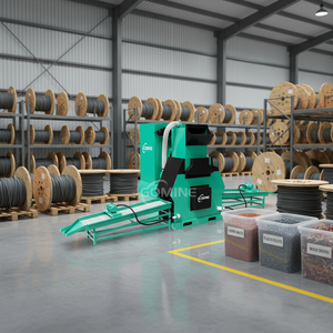 Ligne de production de machines de recyclage de fils de <span class=keywords><strong>cuivre</strong></span> : séparation <span class=keywords><strong>du</strong></span> <span class=keywords><strong>cuivre</strong></span> et <span class=keywords><strong>du</strong></span> plastique - Product Image 1