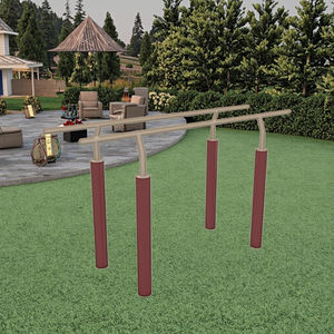 Open Air Steel Pull-Up Bar Gym Equipment pour le <span class=keywords><strong>fitness</strong></span> en plein air pour les parcs Exercice Calisthenics - Product Image 4