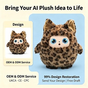 Jouet en peluche géant interactif JXLDD-01 avec intelligence artificielle, compagnon parlant multilingue avec retour d'émotion, OEM ODM - Product Image 6