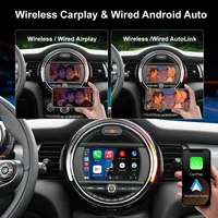 Android Auto Inalámbrico para Automóviles BMW MINI CIC NBT EVO R55 R56 R57 R58 R59 R60 R61 F54 F55, Interfaz Carplay, Mirror Link, Air Play
