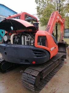 Mini pelle rétrocaveuse sur chenilles Kubota d'occasion de 8 tonnes, modèle Kx185-3 KX181 U40-5, modèle Kx165-5 Kx155-3 Kx183-3 KX163, pas cher à vendre - Product Image 3