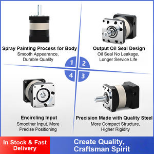 Caja de Engranajes Planetarios de Espuela Rentable, Personalización ODM, Relación 50, Torque 300 Nm, 180 HP para Sistemas de Automatización Industrial - Product Image 5