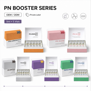 เซรั่มบูสเตอร์ฉลากส่วนตัว ผู้ผลิต OEM ผลิตภัณฑ์ดูแลผิว บรรจุภัณฑ์แบบกำหนดเอง เอสเซนส์บำรุงผิว ขายส่ง - Product Image 1