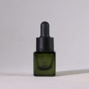 Venta al por Mayor de Botellas de Vidrio Cuadradas Verdes de 10ml/30ml con Gotero, Marca <span class=keywords><strong>Doully</strong></span>, Impresión por Transferencia de Calor para Uso Cosmético, Esencia - Product Image 5