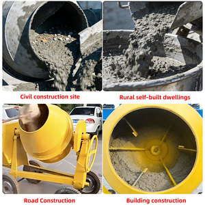Mini Portable Mobile Mixer <b>Machine</b> Construction Mixer - Product Image 4