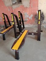Banc de musculation multifonctionnel en métal durable pour la salle de sport, banc de musculation pour exercices de fitness