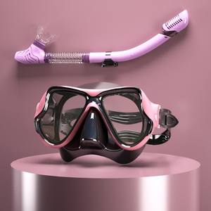 Máscara de Buceo Antivaho Gliway, Silicona Impermeable, Vidrio Templado para Adultos y Jóvenes, con Tubo de Snorkel - Product Image 1