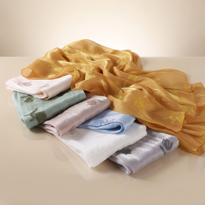 180cm Scarf Long Embroidered Solid Color Women's Wrap Lightweight <b>Shawl</b> - Product Image 1