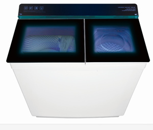 Máquina semiautomática de gran capacidad doble <span class=keywords><strong>lavadora</strong></span> bañera 10Kg <span class=keywords><strong>Lavadora</strong></span>/6Kg secador de apartamento - Product Image 3