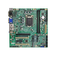 Mainboard Industri Terintegrasi Chipset Intel H310 6 Port COM Dual Gigabit LAN VGA DP PCIe PCI Slot untuk PC Industri