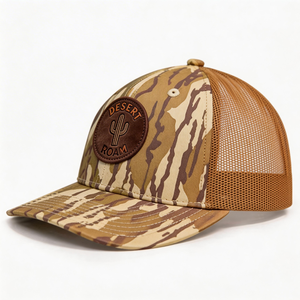 หมวกไนลอน unisex กันน้ำ5แผงสแนปแบ็กตาข่ายลายพรางสไตล์สตรีทสไตล์วินเทจ - Product Image 1