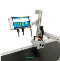 Máquina de Codificación por Lotes Multifunción en Línea, Impresora de Inyección de Tinta para Códigos QR, Códigos de Barras, Fechas, Logotipos y Dígitos, para Impresión en Cajas/Bolsas/Metal/Madera