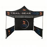 Tente commerciale pliante hexagonale en aluminium, imperméable, imprimée, pour extérieur, avec toile Ripstop, 10x20, personnalisable pour salon professionnel