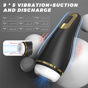 Taza masturbadora de succión con vibración masculina automática, masturbación eléctrica para hombre, masturbadores de pene para hombre, masturbación eléctrica para hombre - Product Image 3