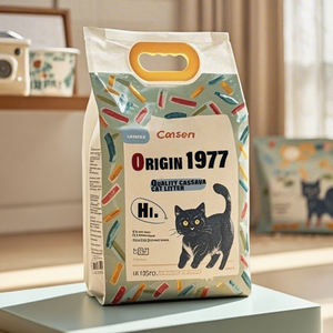 Tapioca <span class=keywords><strong>de</strong></span> maïs et <span class=keywords><strong>de</strong></span> manioc Litière <span class=keywords><strong>de</strong></span> manioc <span class=keywords><strong>de</strong></span> tofu du Vietnam <span class=keywords><strong>Granulés</strong></span> <span class=keywords><strong>de</strong></span> <span class=keywords><strong>bois</strong></span> écologiques comme litière pour chat - Product Image 1