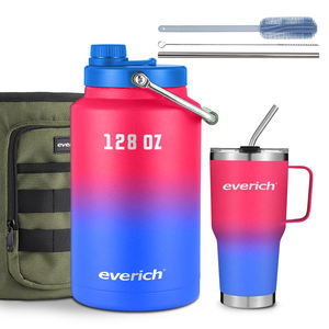 กระติกน้ำสแตนเลสเก็บความเย็นสองชั้น ขนาด 64/84/128 ออนซ์ <span class=keywords><strong>1</strong></span> แกลลอน สำหรับใส่เบียร์  รับทำโลโก้ <span class=keywords><strong>ราคา</strong></span>ขายส่ง - Product Image 2