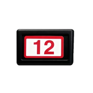 Plaque de numérotation de siège en acrylique réfléchissant pour auditorium Yijian Zhejiang, pour l'agencement des sièges de théâtre - Product Image 5