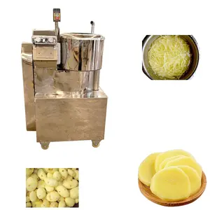 Electric Potato Peeling Machine Potato Shredding Machine