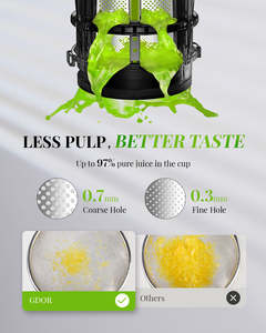 Exprimidor Centrífugo Portátil Compacto 2026 con Autolimpieza, Cuchillas de Acero Inoxidable Españolas y Motor Silencioso - Product Image 5